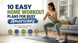 10 Workout Routines for Busy Americans That Can Be Done At Home